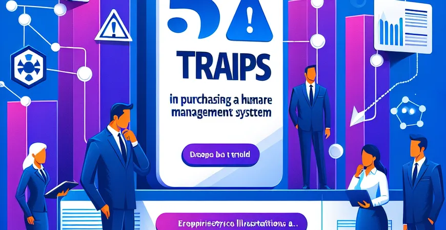 人事管理系统选购陷阱，这 5 个套路要警惕